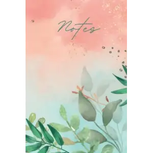Watercolor Greenery Journal