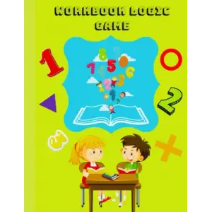 Workbook logic game: Interactive, thinking, action game for 2 players