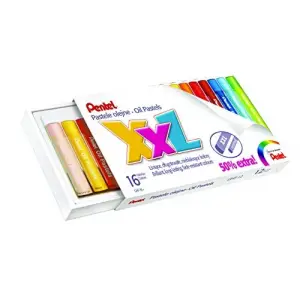 Yağlı Jumbo Pastel, 24 Renk