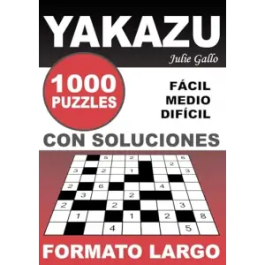YAKAZU 1000 PUZZLES CON SOLUCIONES