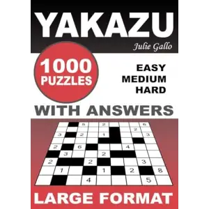 Yakazu, Cevaplı 1000 Bulmaca