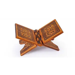Yakmalı Ahşap Rahle Mini Boy - 35 cm