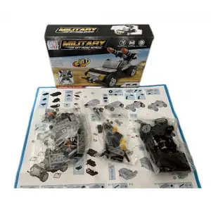 Yapım Seti Military 104 Parçalı