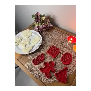 Yeniyıl Kurabiye Kalıbı Seti