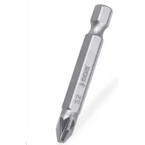 Yıldız Uçlu Bits, S2 Çelik, PH0 Phillips, 75 mm, 10lu Paket, Profesyonel Vidalama Ucu Seti