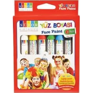 Yüz Boyası 6 Lı