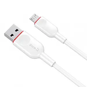 ZCL-01 Micro Usb Kablo Beyaz