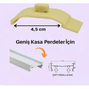 Zebra Perde Montaj Aparatı Takmatik, 10 Adet