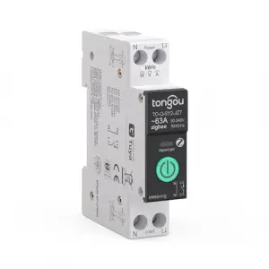 Zigbee 63 Amper Akıllı Sigorta (Tuya, Smart Life, Zigbee2MQTT Uyumlu)