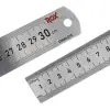 0199 Çift Taraflı Çelik Cetvel, 300 mm