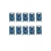 10 Adet TP4056 18650 Micro USB Korumalı Lityum Pil Şarj Devresi