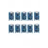 10 Adet TP4056 18650 Micro USB Korumalı Lityum Pil Şarj Devresi