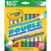 10 Double-pointed felt