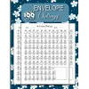 100 envelope challenge: Saving challenge Tracker Journal For Women And Men |Easy And fun Way To Save $5,050 - challenge day planner Tracker money ,cash envelope, Money Challenge