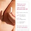 %100 Organik Pamuklu Mini Tampon, 16 Adet