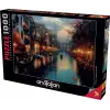 1000 Parça Puzzle – Venedikte Gece, #1178
