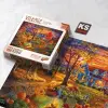 1000 Parça Sonbahar Köyü Puzzle
