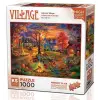 1000 Parça Sonbahar Köyü Puzzle