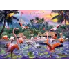 1000 Parçalı Puzzle Flamingolar