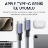 100W 5A E-Mark Çipli PD Type-C to Type-C Hızlı Şarj ve Data Kablosu 1.2 Metre