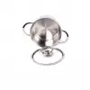 1014 Şirin Mini Çelik Tencere 14 * 8 cm