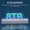 10Gbps USB 3.1 Gen2 M.2 Sata Ngff Nvme Ssd Disk Kutusu