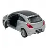 12 cm Opel Corsa Çek Bırak Model Araba, Gri