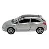 12 cm Opel Corsa Çek Bırak Model Araba, Gri