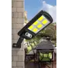 120 LEDli 3 Modlu, Hareket Sensörlü, Su Geçirmez Solar Bahçe Lambası