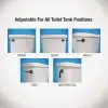 12052 Tuvalet Tankı Kolu, Mat Siyah