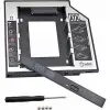 12.7mm HDD Caddy DVD SSD Kutu Sata CD Kızak İkinci Harddisk Laptop Notebook 4717