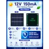 12V 150MA 110X110MM Güneş Paneli - Solar Panel