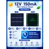 12V 150MA 110X110MM Güneş Paneli - Solar Panel