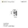 1396-52-19 Ponte Aplik Eskitme 1 X E27