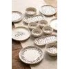 14 Parça 6 Kişilik Stackable Leopar Kahvaltı Seti