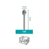 144 Oval Uçlu Yüksek Devirli Kesici 7,8 mm, 2li