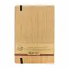 14X21 Spiralli Bambu Kapak Defter