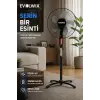 16 inç Siyah Ayaklı Vantilatör