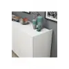 1602 Elegante 180 Cm Modern Konsol Beyaz