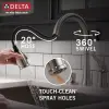 16970-Sssd-DST Single Handle Pull-Down Kitchen musluk with sıvı sabun dispenseri, paslanmaz by musluk