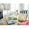 18 cm oluklu kenarlı Santoku bıçağı