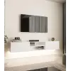 180 cm Beyaz, Işıklı TV Ünitesi