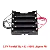18650 Pil Yuvası 4lü Paralel