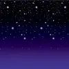 1er Pack Starry Nıght Arka Plan, 4-feet 30-feet