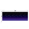 1er Pack Starry Nıght Arka Plan, 4-feet 30-feet