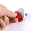 2 Adet Kapı Stoperi Tamponu, Kendinden Yapışkanlı Kapı Stopu, Gri