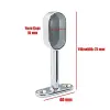 2 Adet Krom Kapalı Oval Askı Flanşı