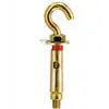 2 Adet M 8x60 açık vidalı kancalı çelik dübel