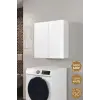 2 Kapaklı Çok Amaçlı Dolap Beyaz