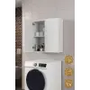 2 Kapaklı Çok Amaçlı Dolap Beyaz